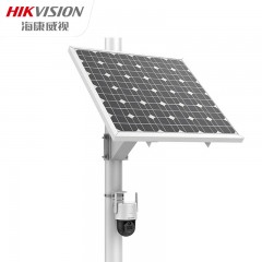 海康威视4G太阳能摄像头监控户外无线监控器400万超高清球机360度旋转家用室外无网无电手机远程可对话256G卡 单位：个