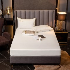 伊伊爱 纯色60S长绒棉床罩 典雅白 120*200*30cmTJ0WL02100839 单位：个