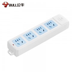 公牛（BULL）新国标插座/插线板/无线插排/无线排插（需自行配电源线和插头）四位五孔414 单位：个