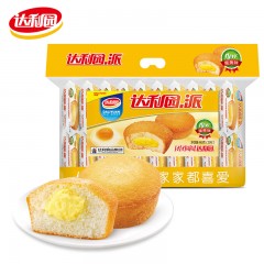 达利园 注心蛋黄派460g休闲零食食品蛋糕点心早餐面包 单位：袋