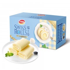 达利园 瑞士卷元气酸奶味648g早餐面包充饥代餐休闲零食 单位：箱