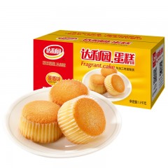 达利园 蛋糕蛋香味3斤整箱装早餐面包零食点心休闲糕点 单位：箱