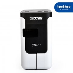 兄弟（brother） 标签机PT-P700电脑标签打印机 线缆固定资产24mm宽度不干胶打签机  单位：台