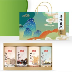 山臻U品（SHAN ZHEN U PIN） 山臻U品寻味自然悦享臻菌礼盒580g 干货礼盒 单位：盒