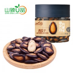 山臻U品 西瓜子 黑瓜子 坚果炒货 罐装 罐装208g 单位：罐