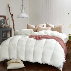 伊伊爱 BZ-8XWB-03水洗棉纯色保暖被200*230cm 总重6斤