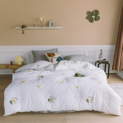 伊伊爱 Z01900016全棉斜纹棉花冬被秋冬保暖被8斤220*240cm 总重8斤