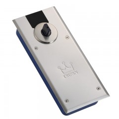 皇冠（CROWN） 原装皇冠地弹簧N818无框有框门玻璃门木门地轴地弹簧无配件 定位+轴心板座+上夹+下夹 单位：套