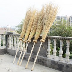 谋福 芨芨草大扫把植物织机扫把 环卫大笤帚院保洁用品扫帚（10件装） 单位：组