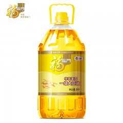 福临门 食用油 非转基因一级大豆油5L 单位：桶