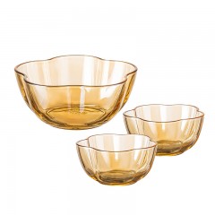 可美瑞特 家用碗盘餐具套装创意甜品碗 前程似锦三件套 单位：套