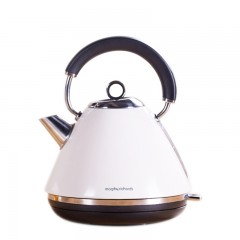 摩飞电器（Morphyrichards）电水壶热水壶电热水壶 家用304不锈钢1.5L大容量烧水壶MR7076A 米白色 单位：台