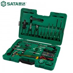 世达（SATA）工具电讯维修组套电工维修套装09535 09536 (09536)61件电讯维修组套 单位：套