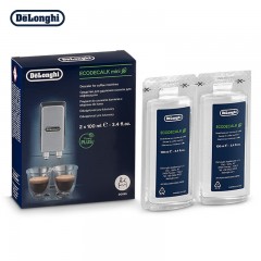 德龙（Delonghi）咖啡机 全自动咖啡机 除垢剂 清洗液 清洗剂 咖啡机周边 清洁保养液（100ml*2） 单位：组