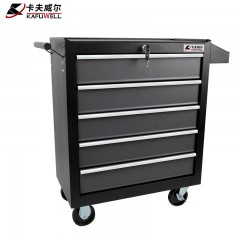 卡夫威尔 PK4539T五抽屉工具车 带轮手推车 车间零件工具存储移动 单位：个