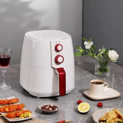 艾美特空气炸锅煎炸锅无油烟大容量家用低脂电炸锅智能烘焙薯条机电炸锅 EAF4501-01【4.5L】　单位：台