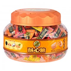 徐福记 酥心糖桶600g(约64颗) 混合口味酥糖礼盒 婚庆糖果 节日礼物 单位：罐
