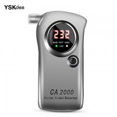 YSKdee CA2000 酒精测试仪 便携吹气式高精度测酒驾酒精检测仪器 单位：个