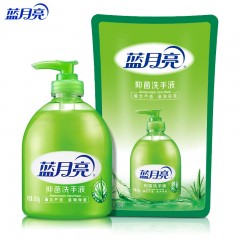 蓝月亮 芦荟抑菌洗手液500g瓶+500g袋装套装 单位：套