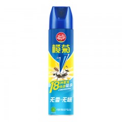 榄菊 杀虫剂喷雾600ml无香型苍蝇药蟑螂气雾剂 单位：瓶