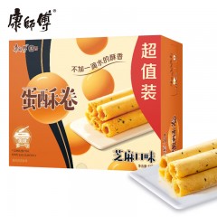 康师傅 蛋酥卷芝麻味648g 单位：盒