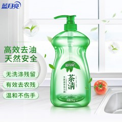 蓝月亮 茶清洗洁精 1kg/瓶 洗涤灵 果蔬餐具清洗剂 食品可用 高效去油 单位：瓶