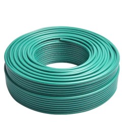 EUES 电缆线 BVR 1*4  450/750V绿 100米/卷 单位：卷