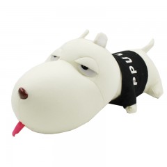 国产 汽车长嘴狗竹炭包摆件 新车内除味去除甲醛除臭活性炭碳包 除甲醛新房装修 红黑一对装