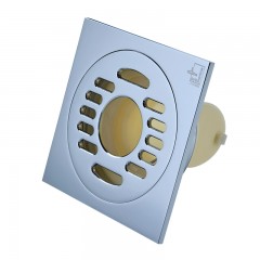 潜水艇 洗衣机多用四防地漏 自动密封 铜镀铬镜面  TF50-10X