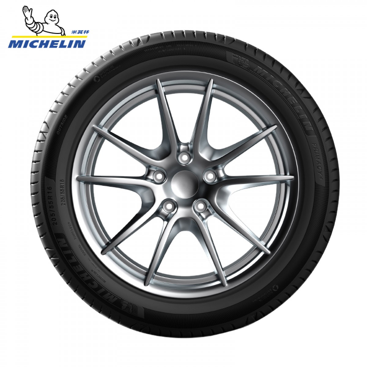 米其林 205/55r16 91w primacy 4
