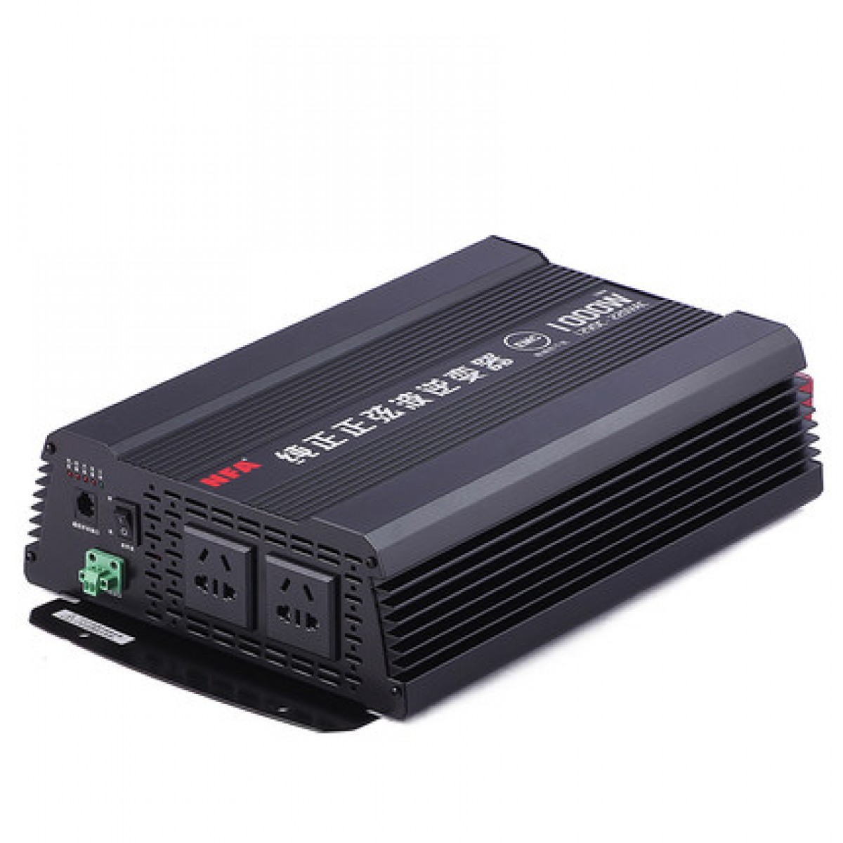 nfa/纽福克斯 纯正弦波逆变器12v/220v转换器1000w抗干扰车载升压器