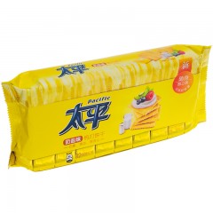 太平 苏打400g奶盐香葱芝麻海苔味梳打饼干零食