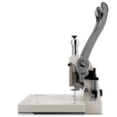 得力 3877财务装订机电动热熔铆管会计档案凭证装订机打孔手动