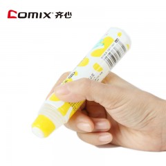 齐心 B2673液体胶水50ml 中号 海绵头办公胶水票据胶水学生手工