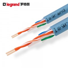 TCL/罗格朗 六类非屏蔽跳线 RJ45网络6类千兆成品网线632750 1米