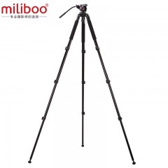 miliboo/米泊 摄影摄像机三脚架单反相机液压云台三角架套装  702A