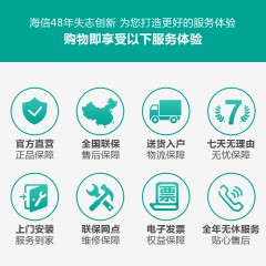 海信信 50升电热水器家用洗澡即热速热储水式  DC50-W1311