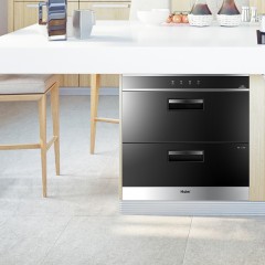 海尔  消毒柜 嵌入式智能光波消毒家用碗柜  ZQD100F-TM1U1