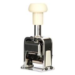 得力 7507 7位自动跳号 财务号码机打号 编号手动页码打码器