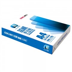 得力 蓝标70g 80G 打印复印纸A4纸办公用纸5包/箱