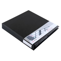 得力 5797活页名片册 deli名片本 名片夹 480袋 PVC材质