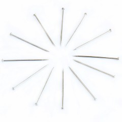 得力 装订用品得力办公文具大头针0016珠光针固定针得力大头针