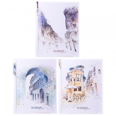 得力 B5活页本 创意简约学生A5可替芯笔记本记事本日记本学生文具