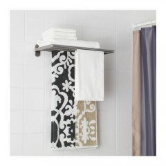 布鲁格隆德 壁架含挂杆 不锈钢 浴室毛巾架