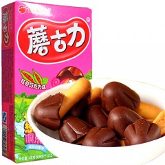 好丽友 蘑菇力/蘑古力 牛奶巧克力味/红豆48g