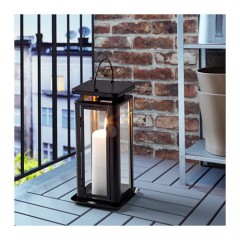 辛勒斯洛 阔形烛烛台，室内/户外蜡烛台