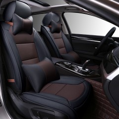 国产 真皮汽车坐垫全包围四季牛皮座套专车专用五座定做座椅垫车椅垫套