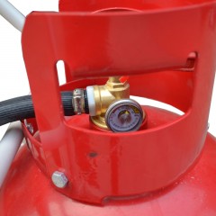 桂安 推车式干粉灭火器 35公斤推车式 工厂办公室灭火器 35KG MFTZ/ABC35