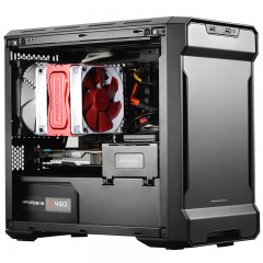 追风者 215P 钢化面板Mini ITX水冷电脑小机箱黑色/白色