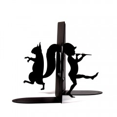 KALA 创意书立支架简约书挡书板复古卡通学生书靠书夹桌面立书架书档